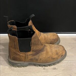 Wolverine Men's Steeltoe Brown Leather Boots